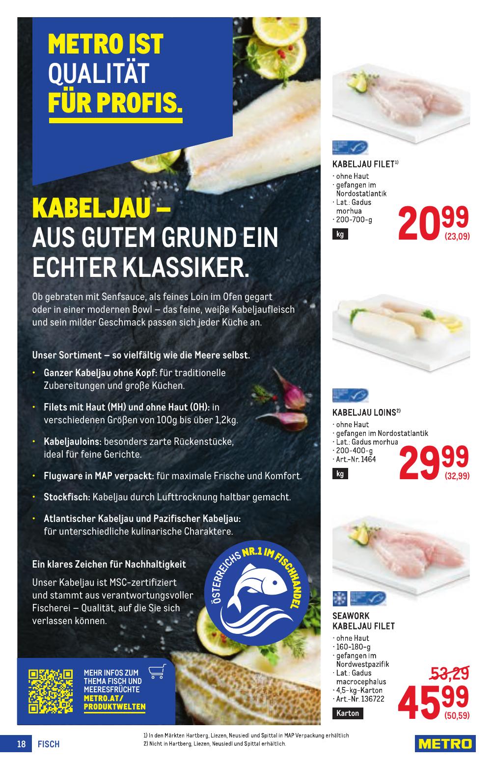 Metro Profi flyer page