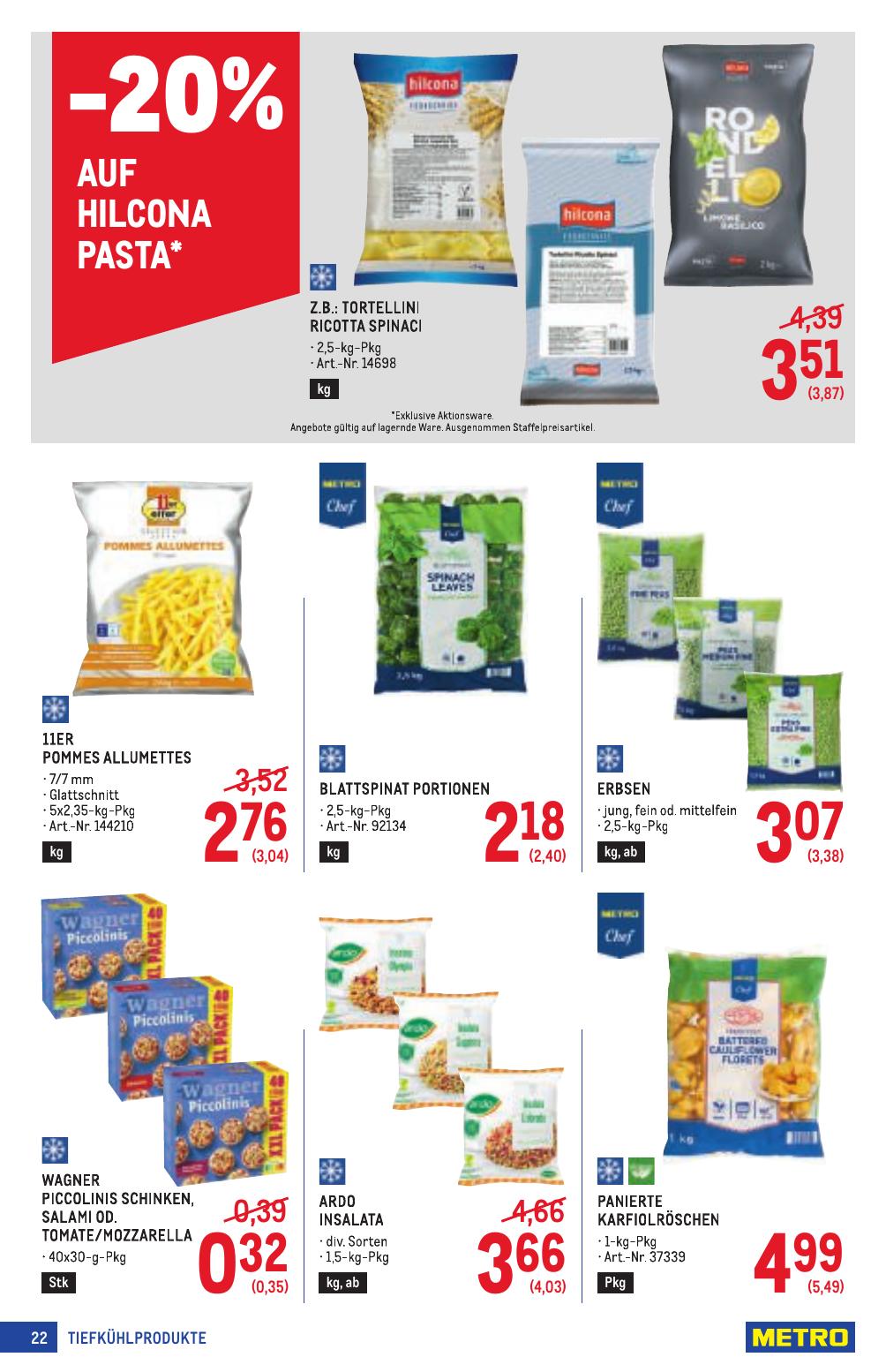 Metro Profi flyer page