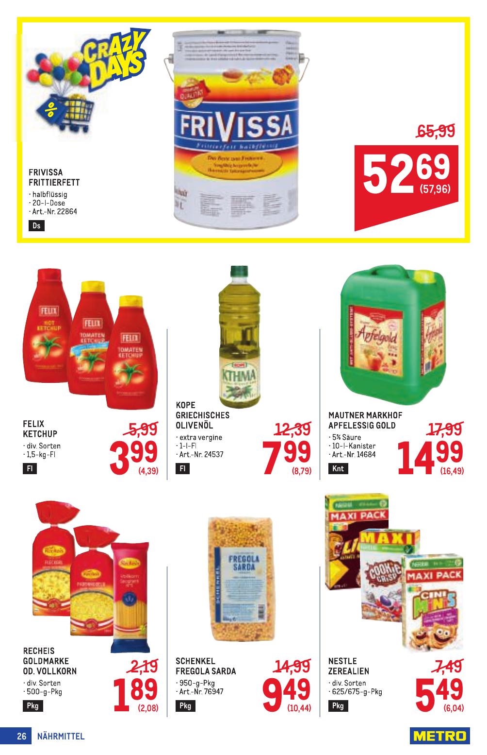 Metro Profi flyer page