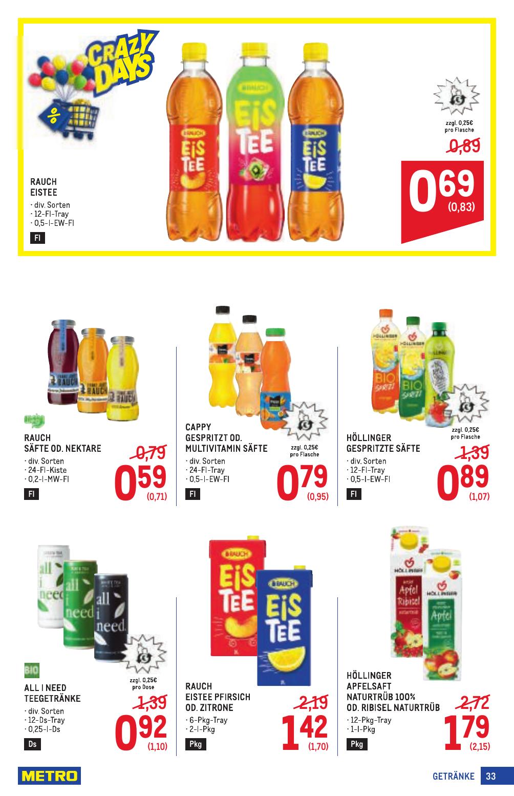 Metro Profi flyer page