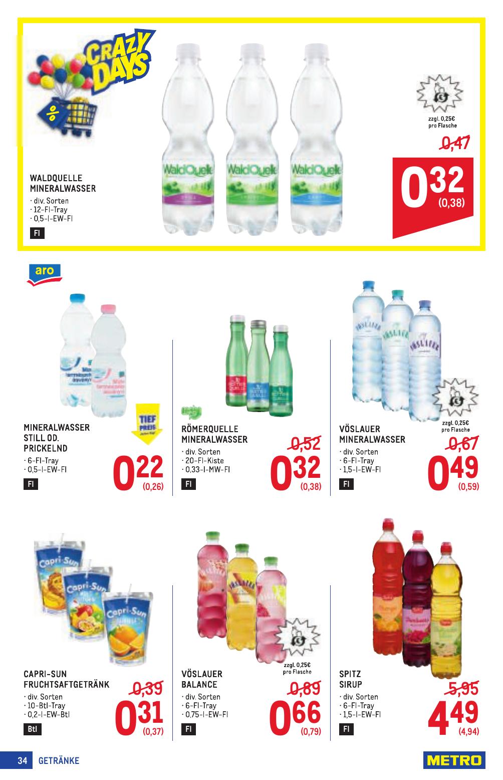 Metro Profi flyer page