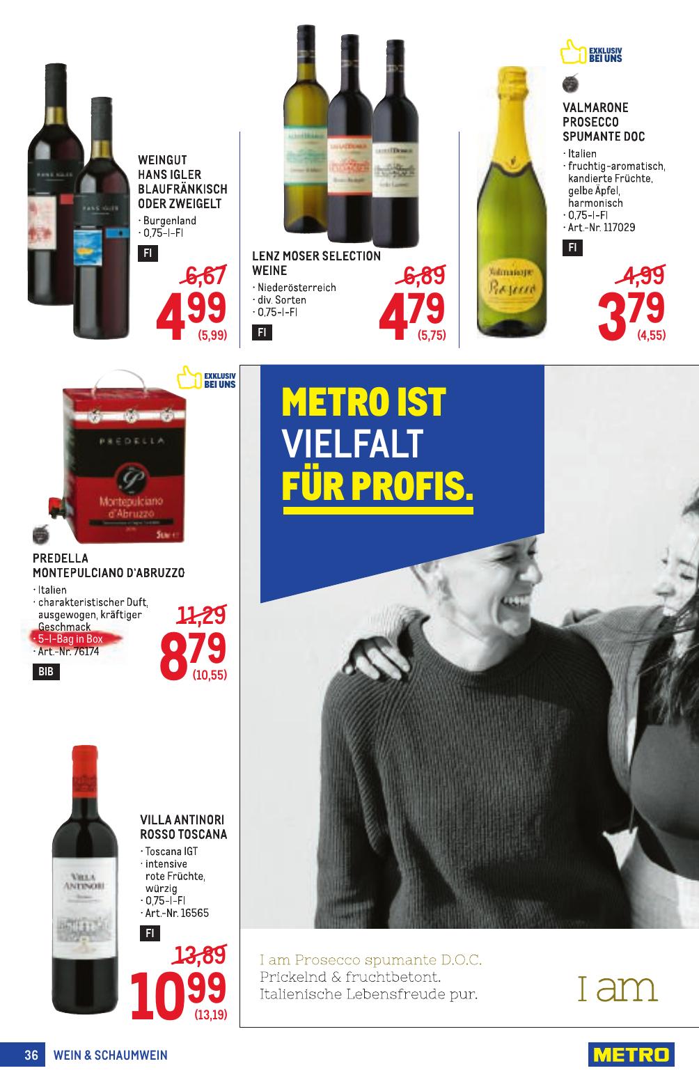 Metro Profi flyer page