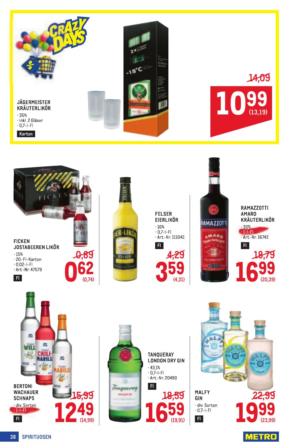 Metro Profi flyer page