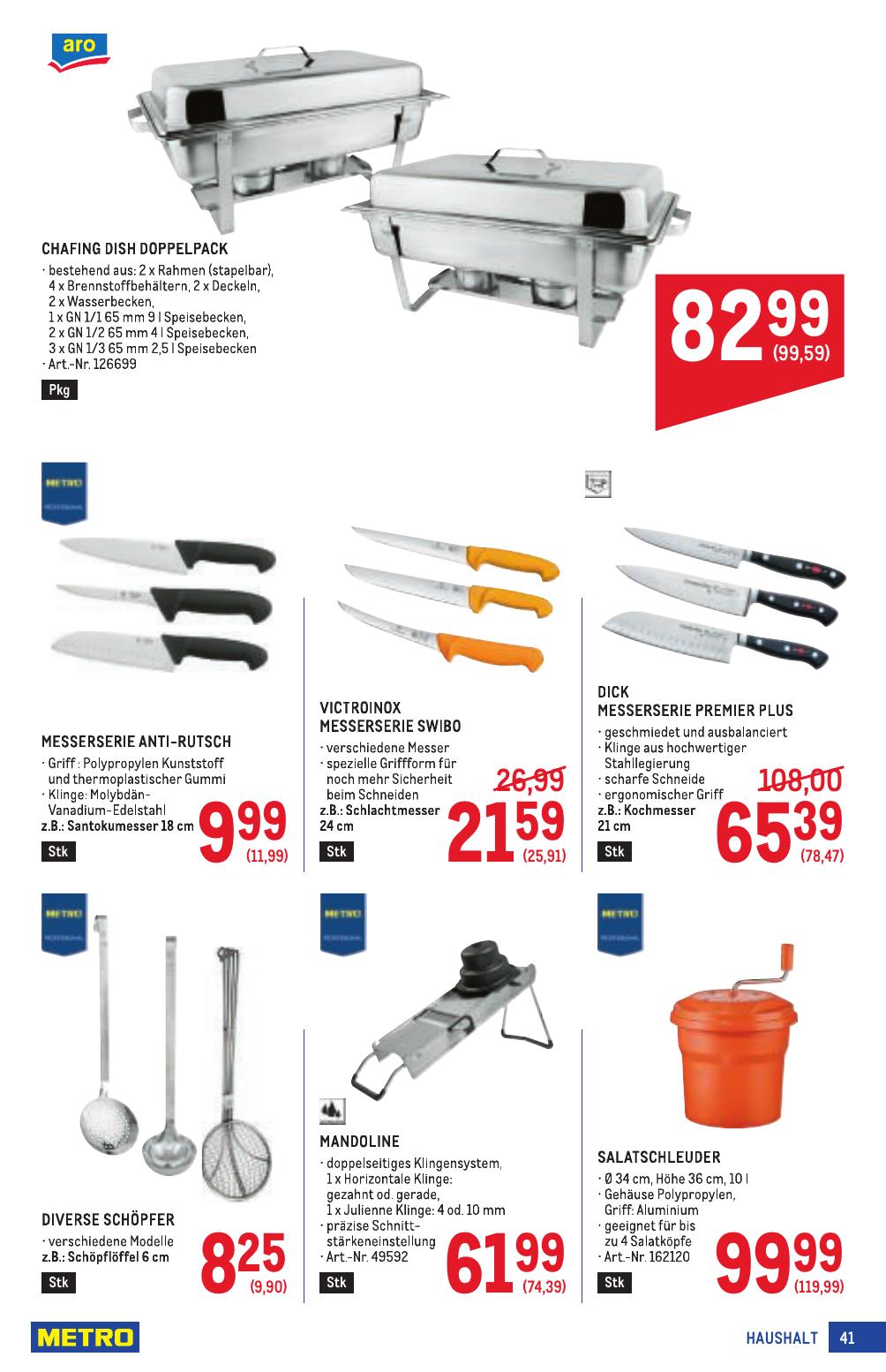 Metro Profi flyer page