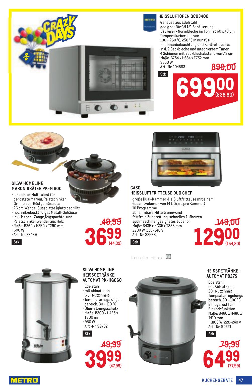 Metro Profi flyer page