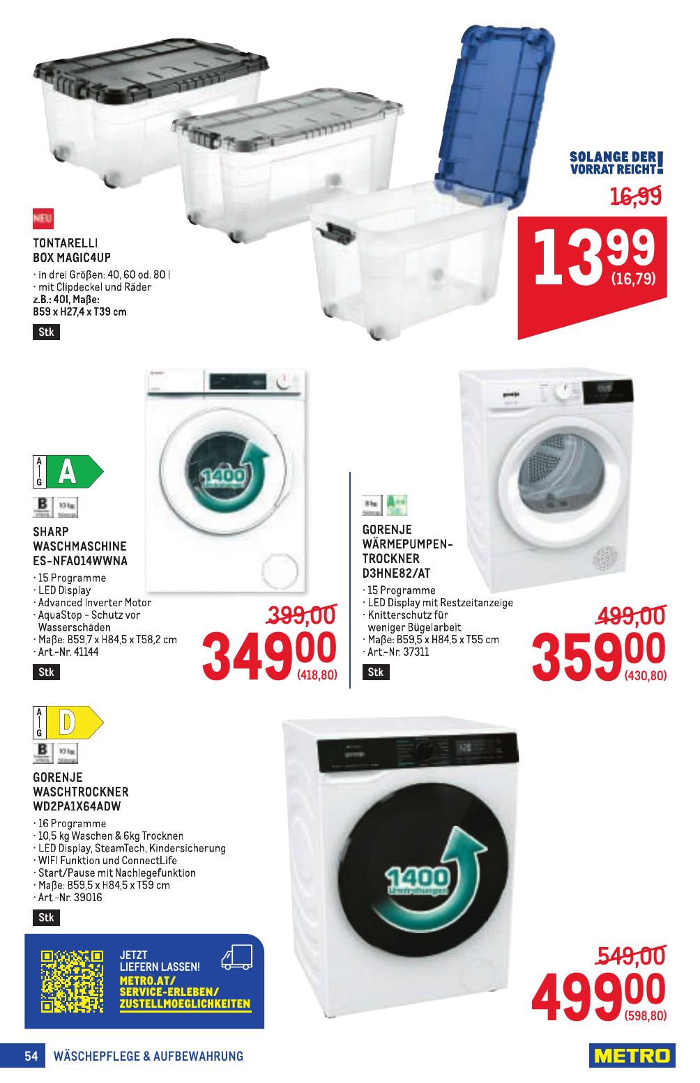 Metro Profi flyer page