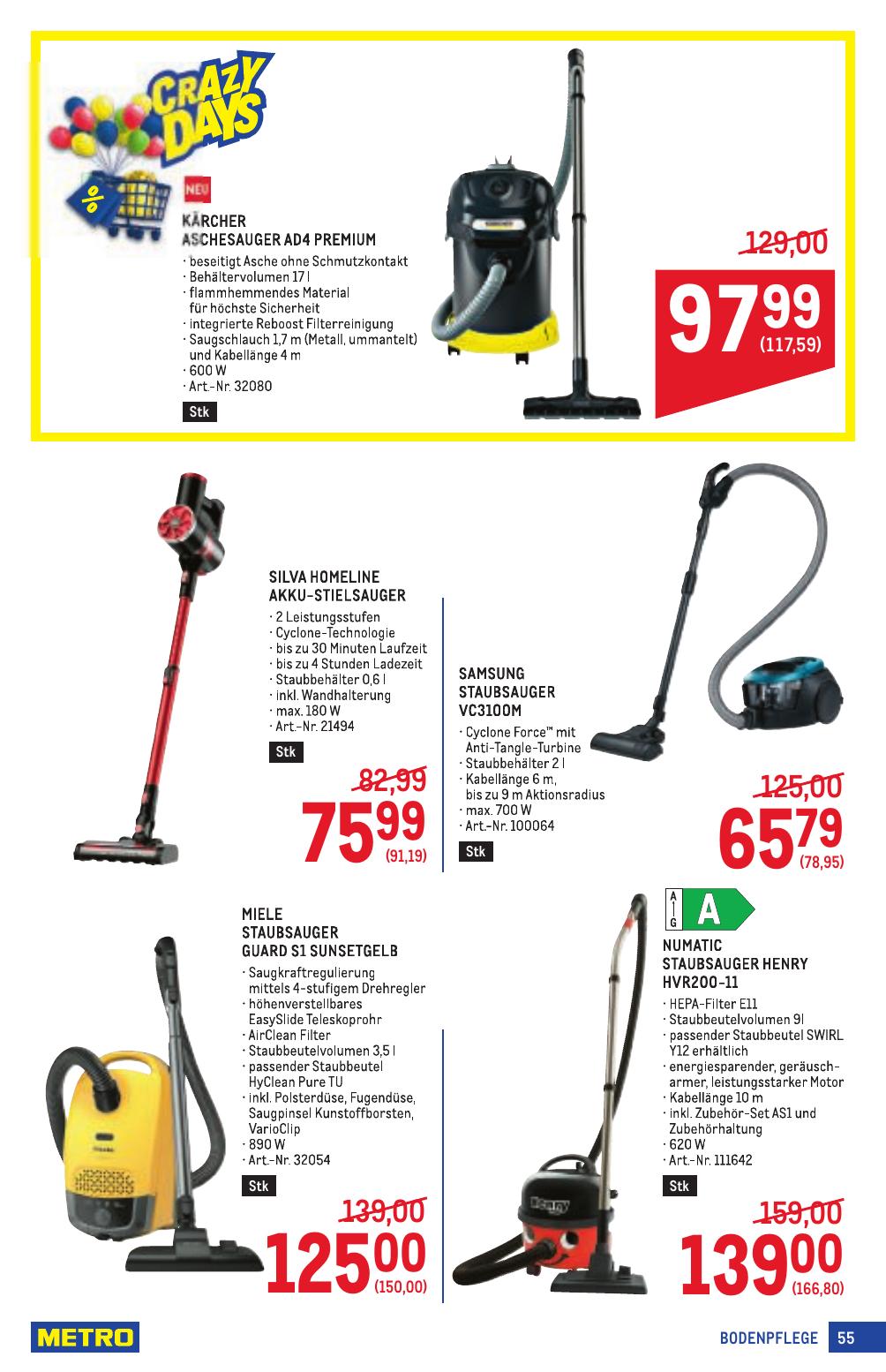 Metro Profi flyer page