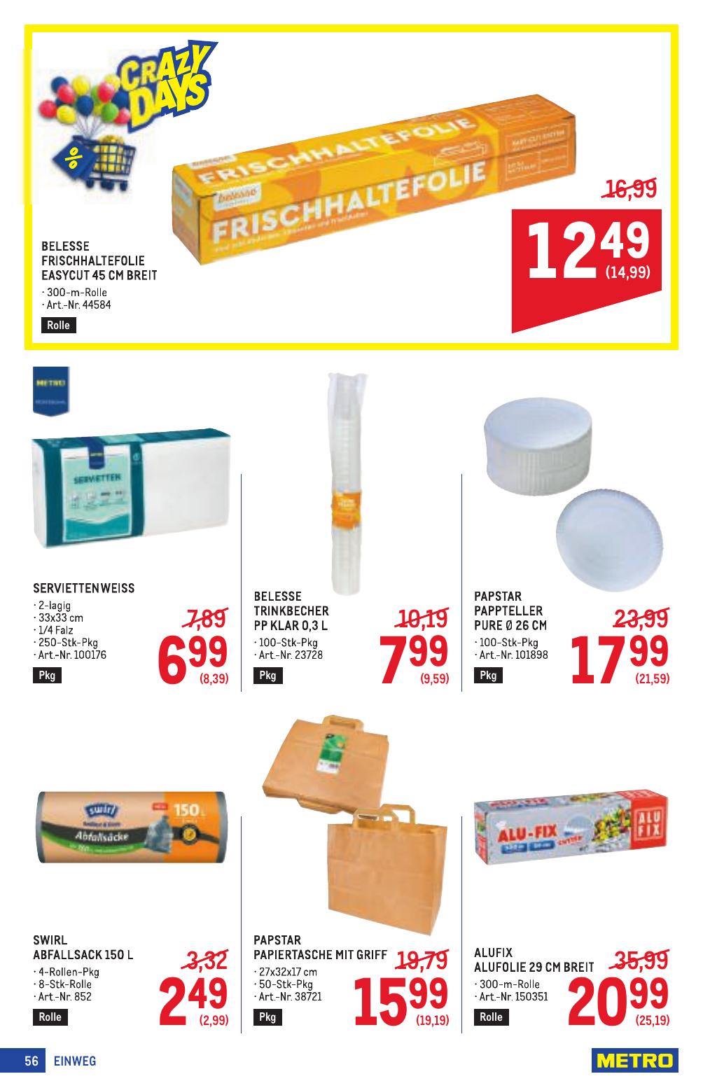 Metro Profi flyer page