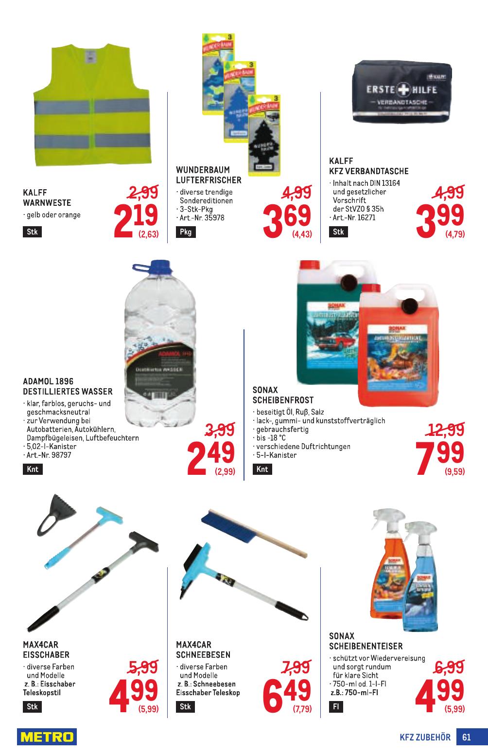 Metro Profi flyer page