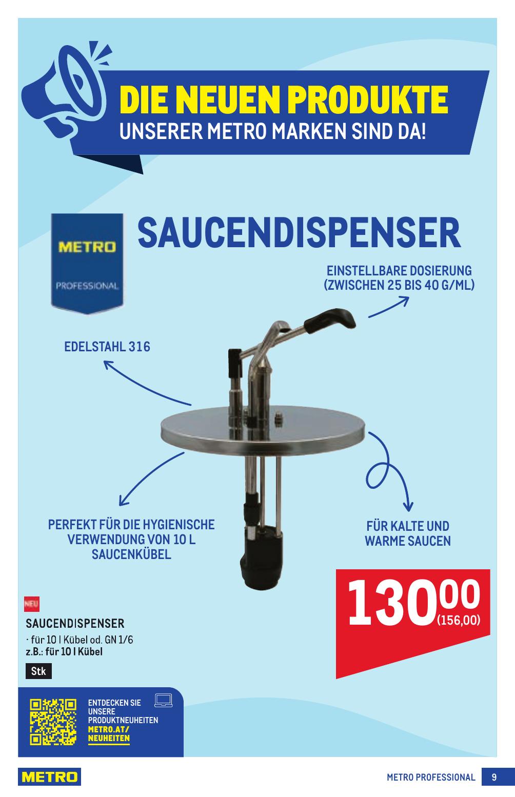 Metro Profi flyer page