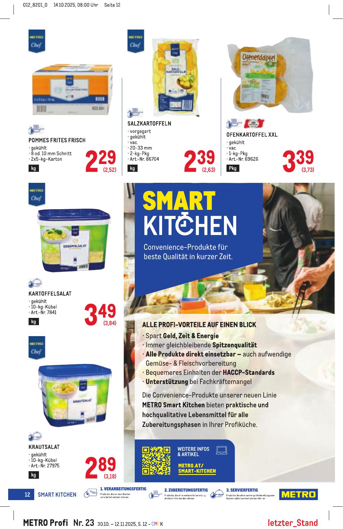 Metro Profi flyer page