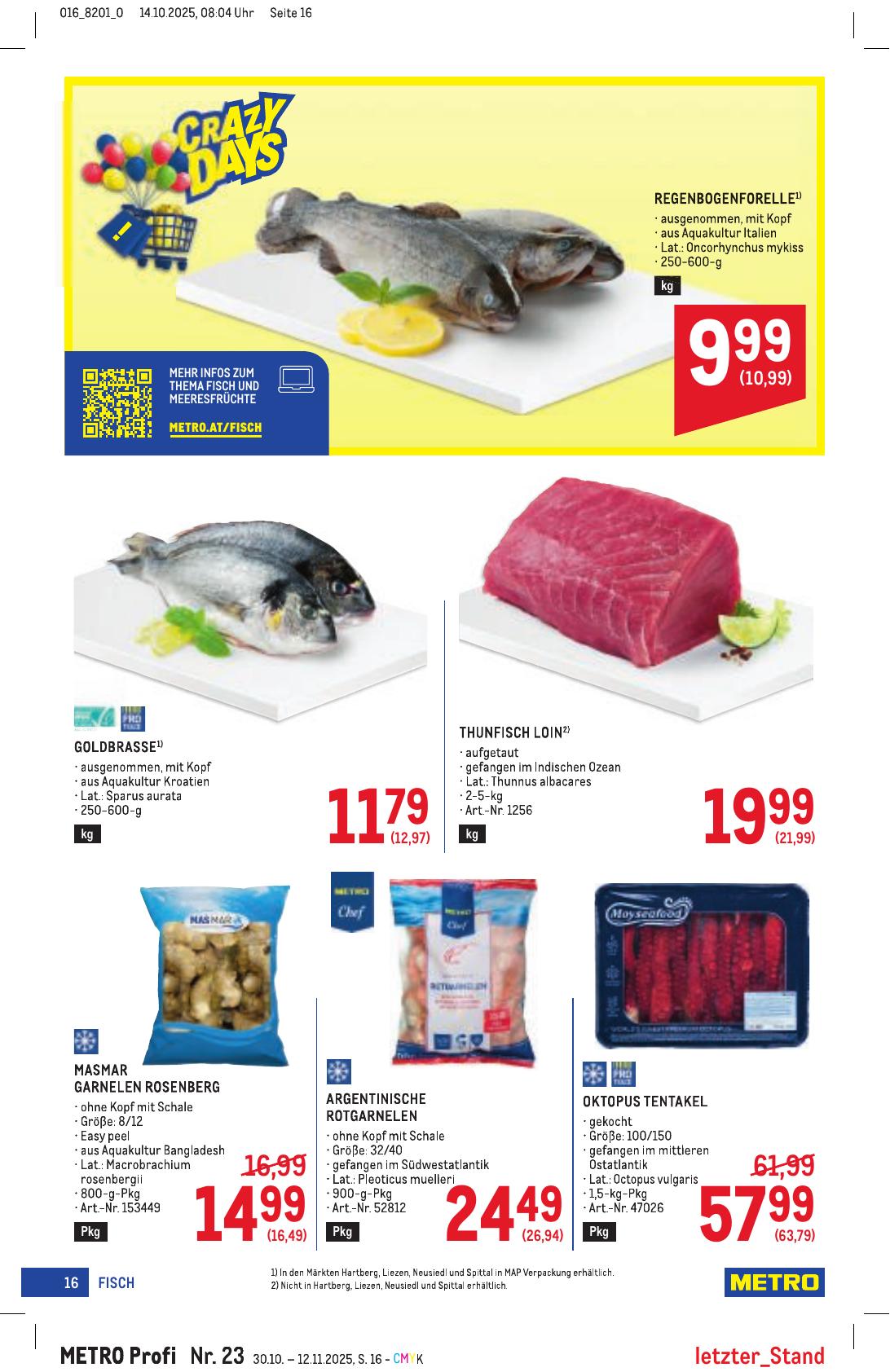 Metro Profi flyer page