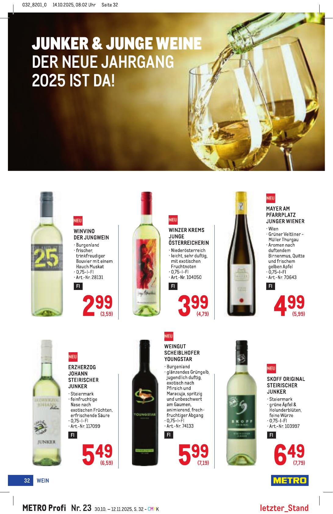 Metro Profi flyer page