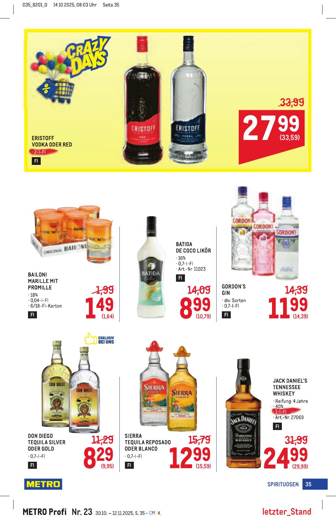 Metro Profi flyer page