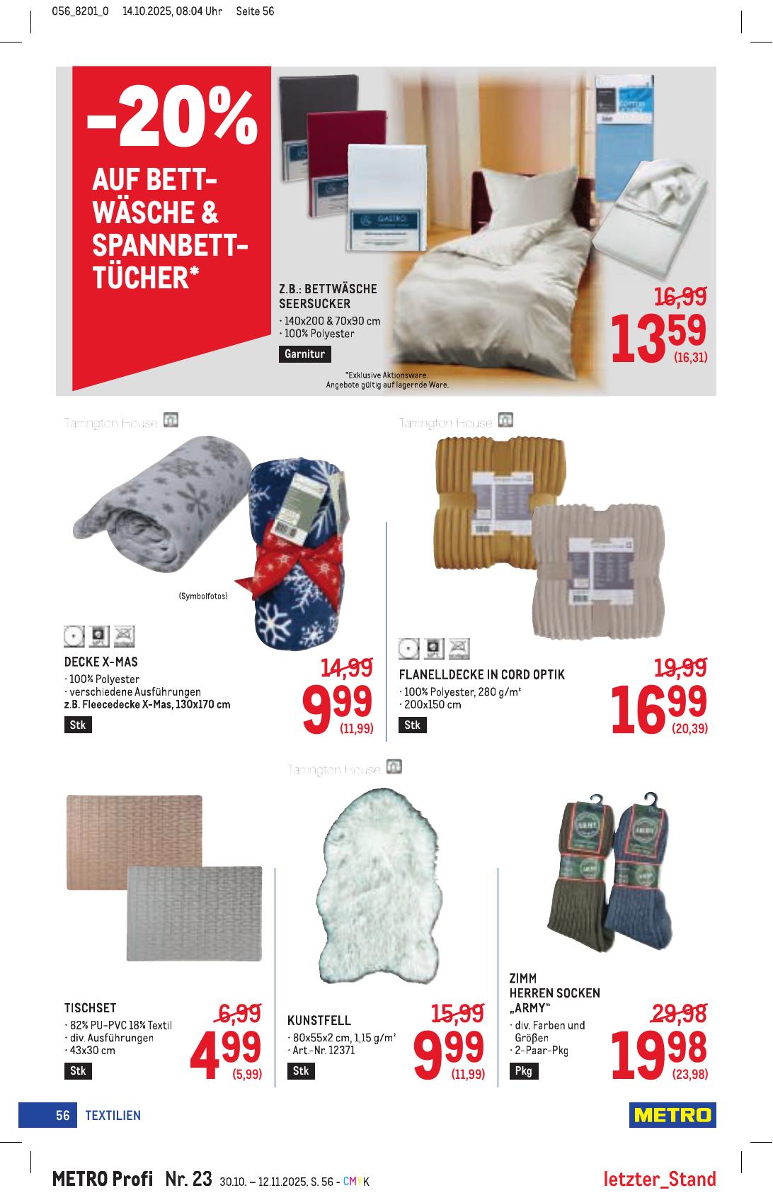 Metro Profi flyer page