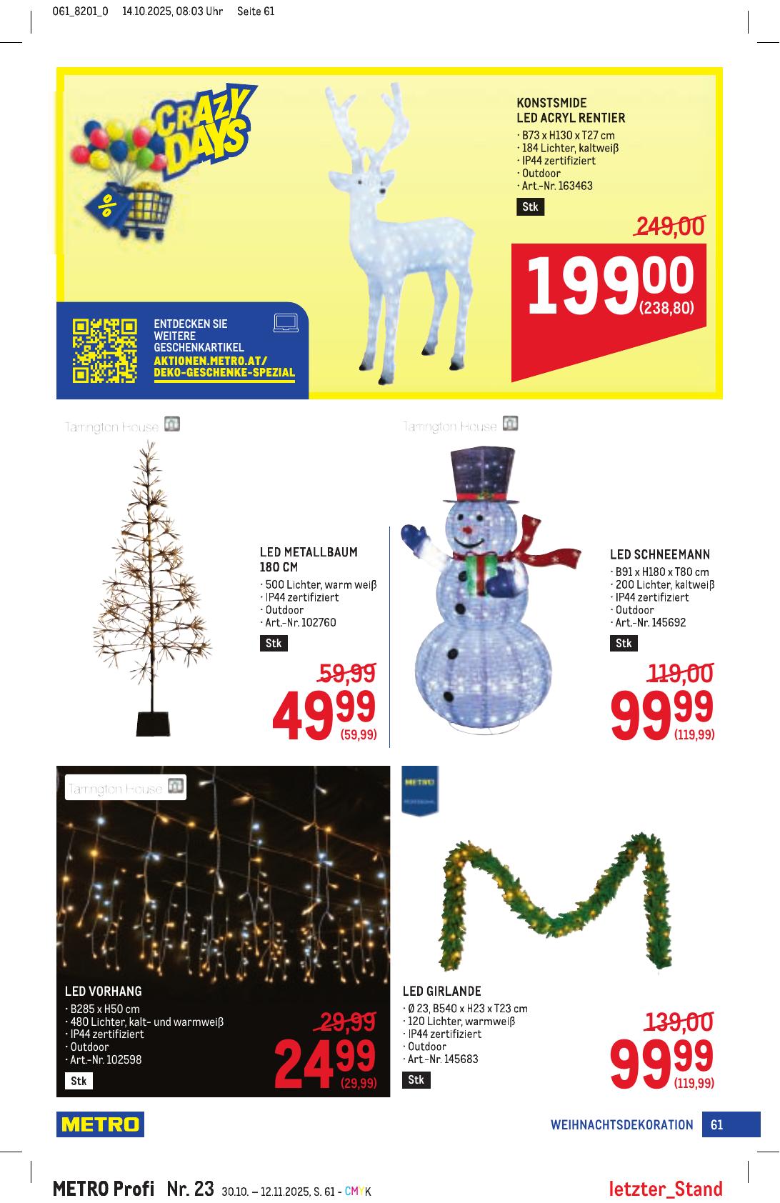 Metro Profi flyer page