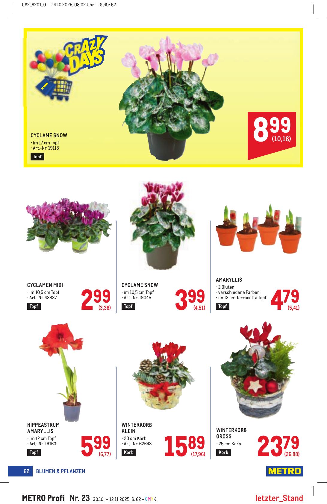 Metro Profi flyer page