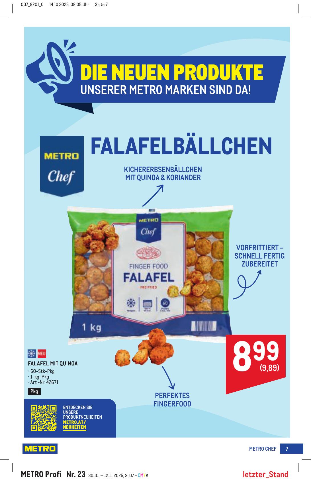 Metro Profi flyer page