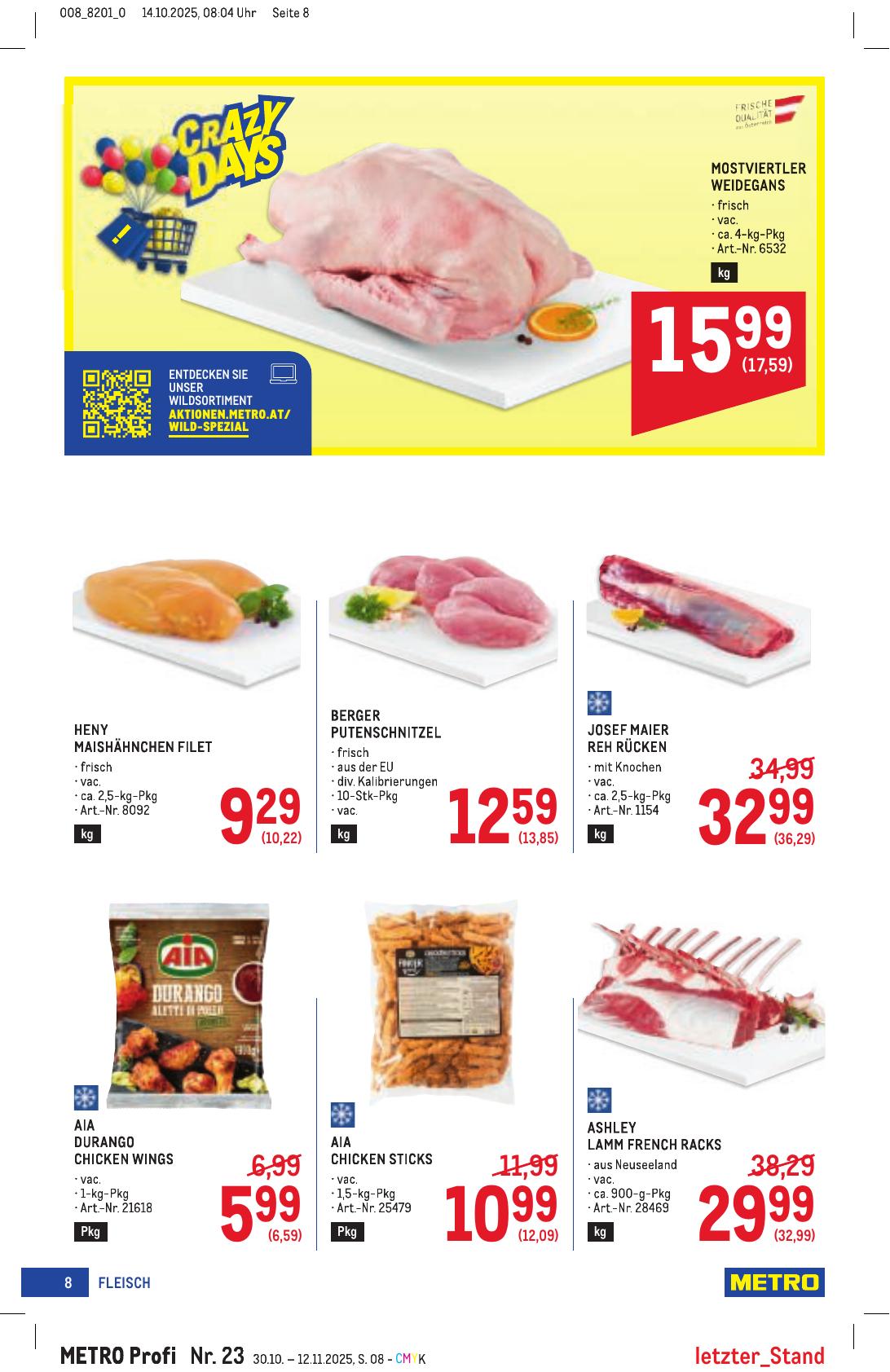 Metro Profi flyer page