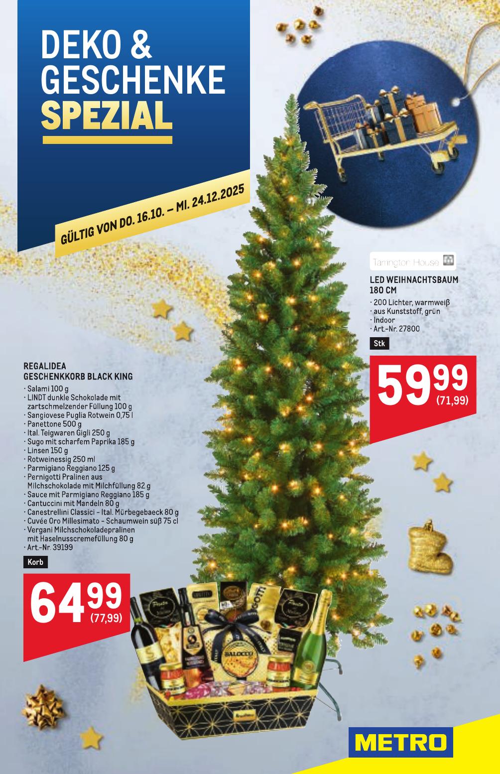 Metro Spezial flyer page