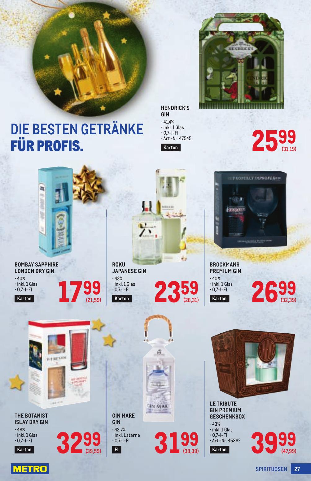 Metro Spezial flyer page