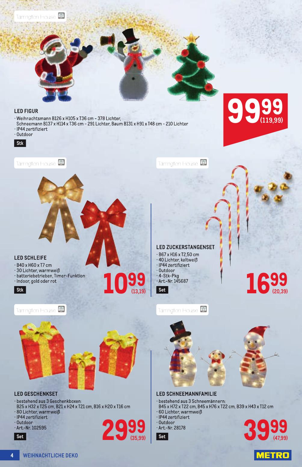 Metro Spezial flyer page