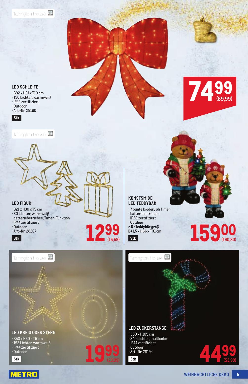 Metro Spezial flyer page
