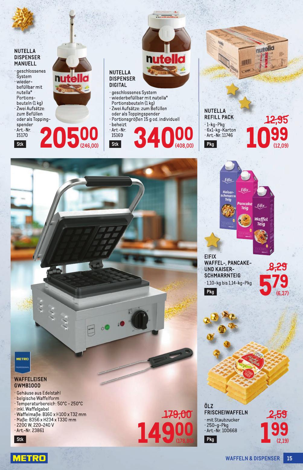Metro Spezial flyer page