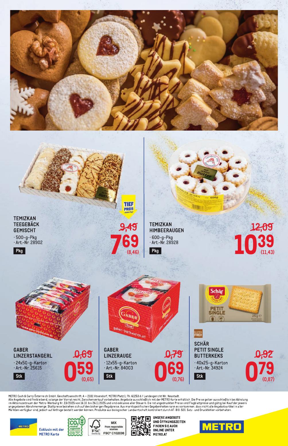 Metro Spezial flyer page