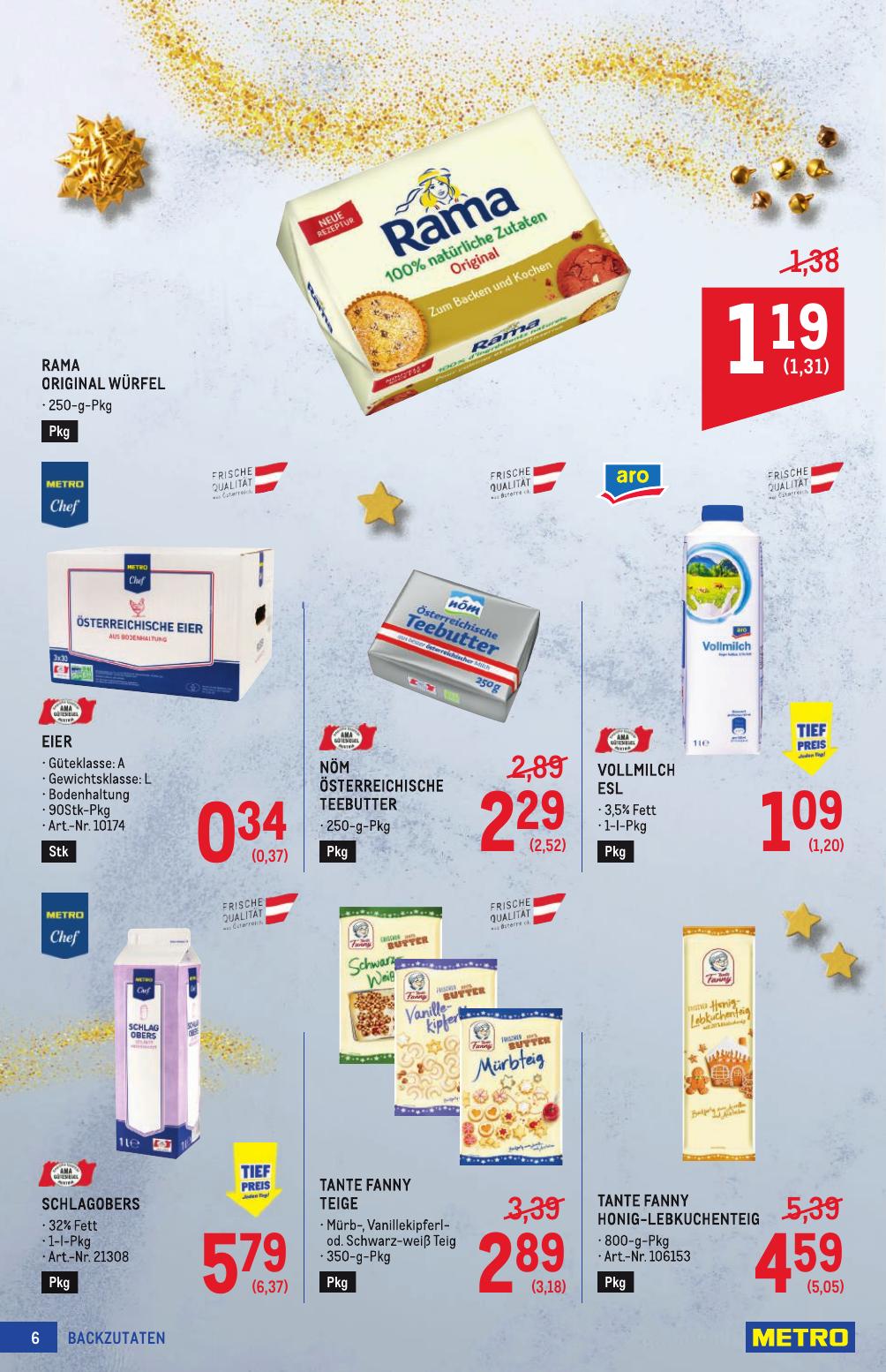 Metro Spezial flyer page