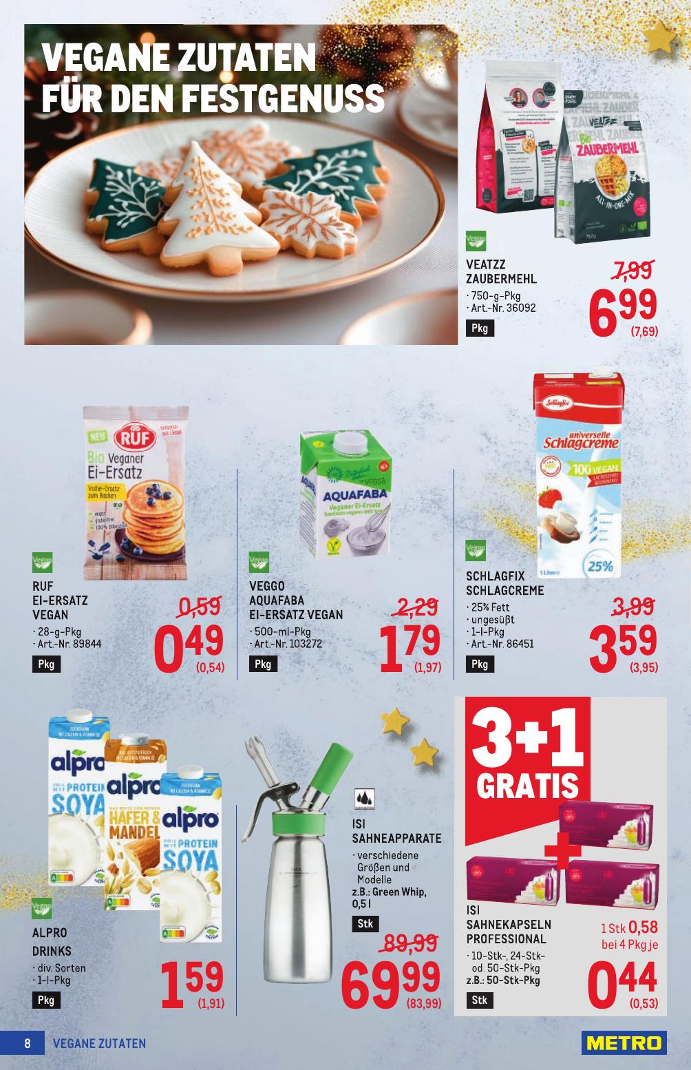 Metro Spezial flyer page