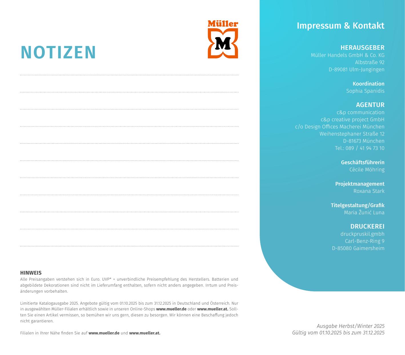 MÃ¼ller flyer page