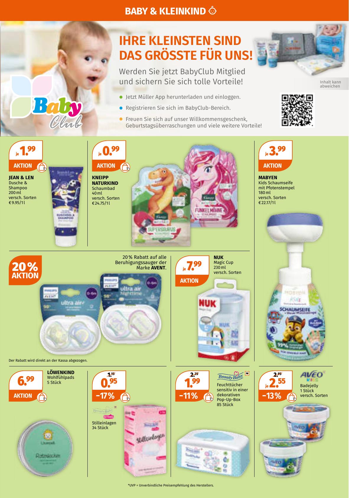 MÃ¼ller flyer page