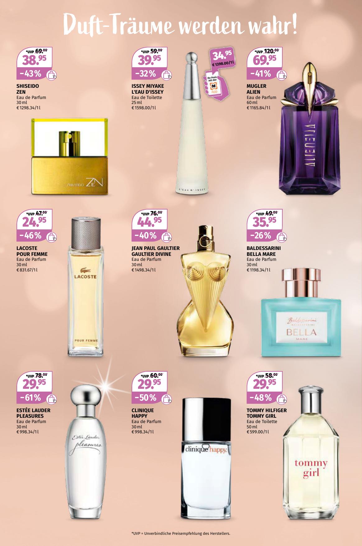 Müller Parfumerie flyer page