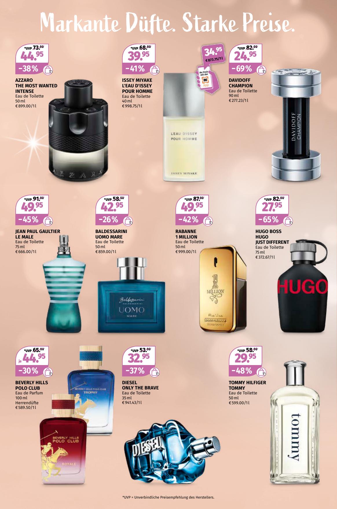 Müller Parfumerie flyer page