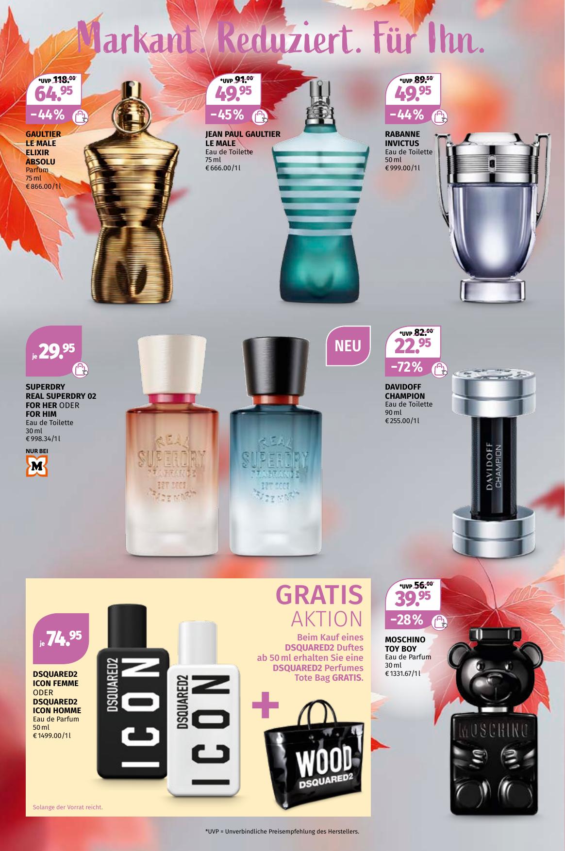 MÃ¼ller Parfumerie flyer page