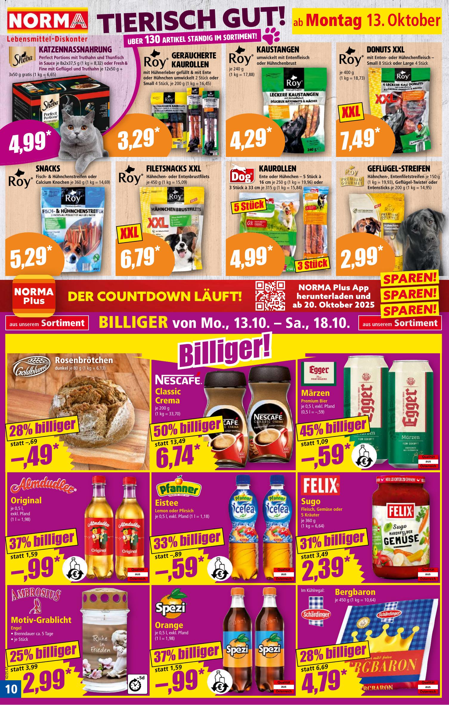 Norma flyer page