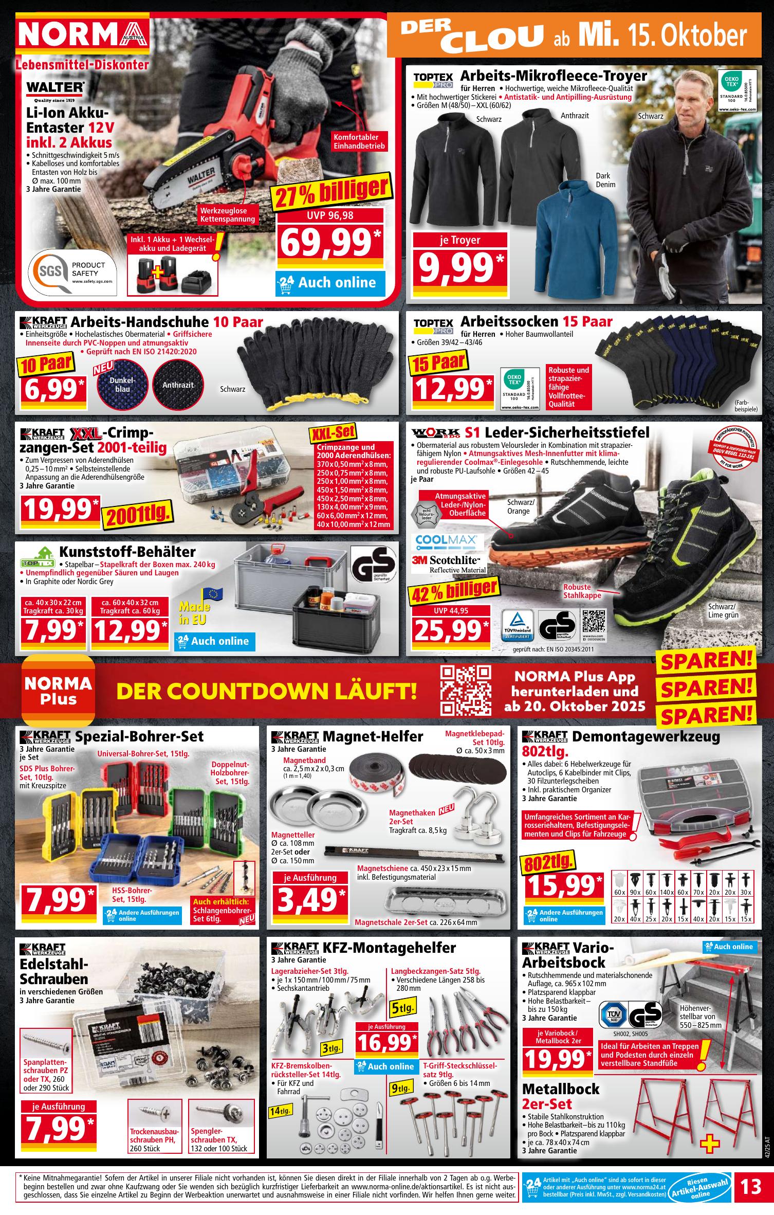 Norma flyer page