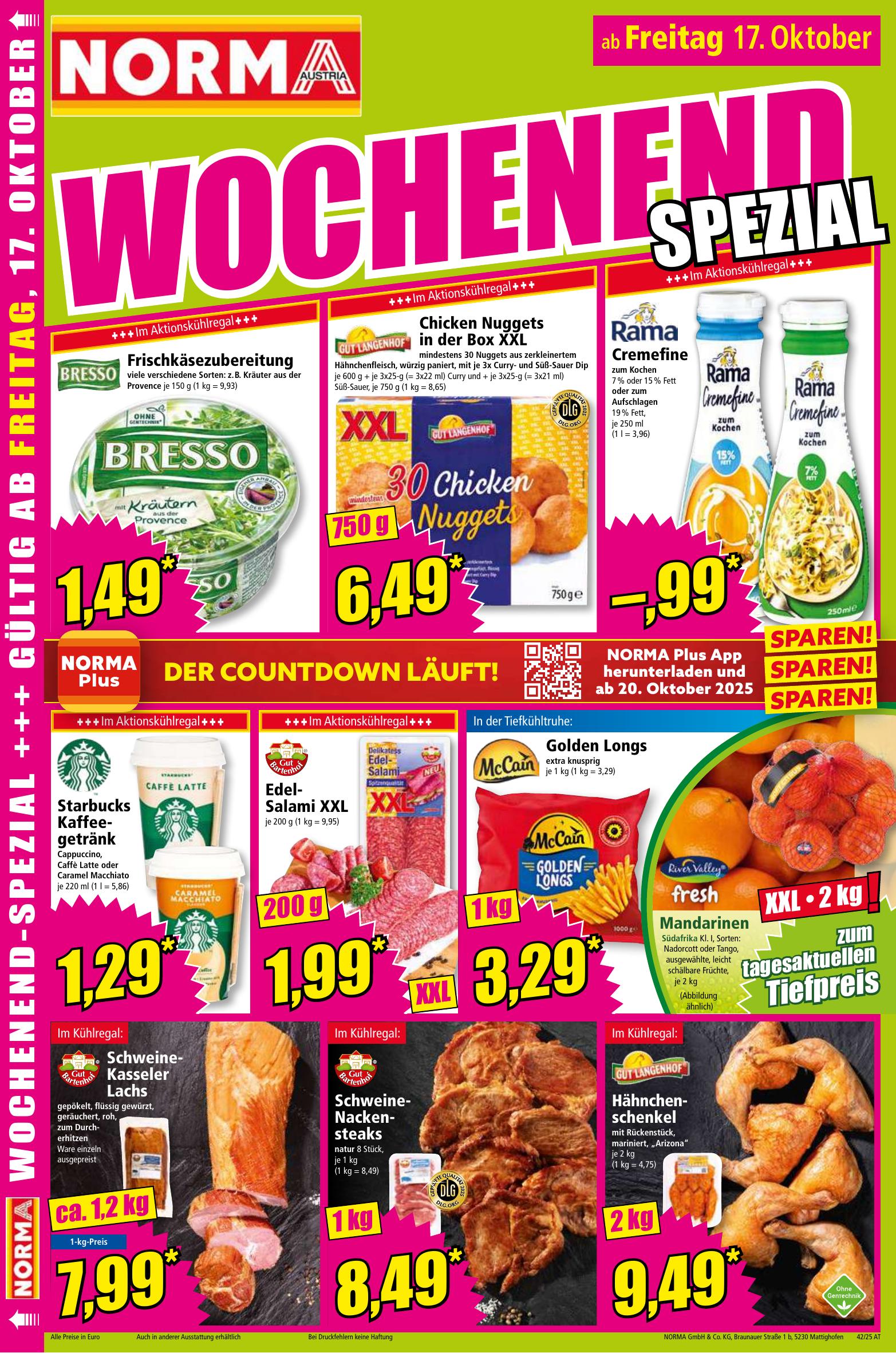 Norma flyer page
