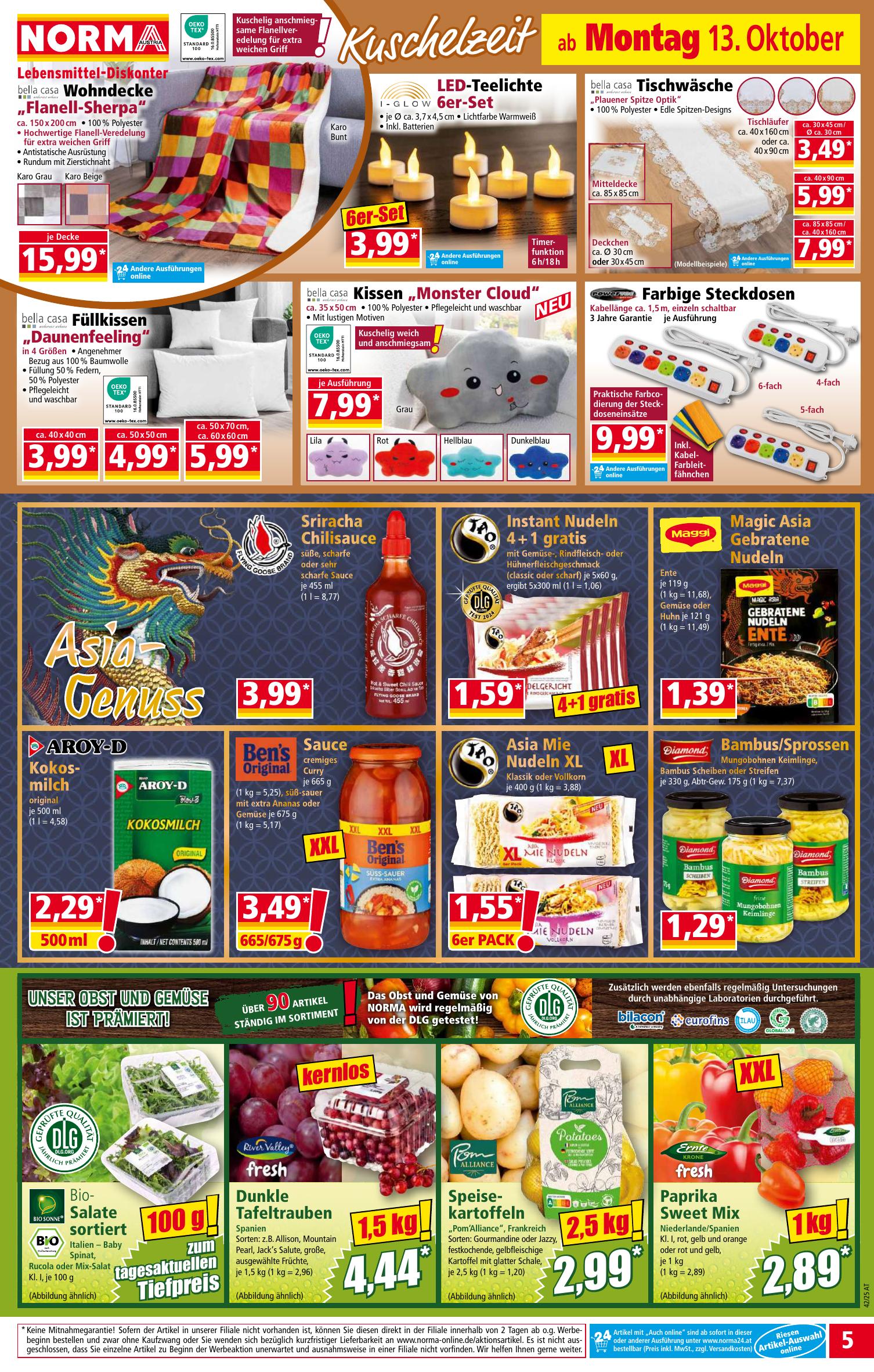 Norma flyer page