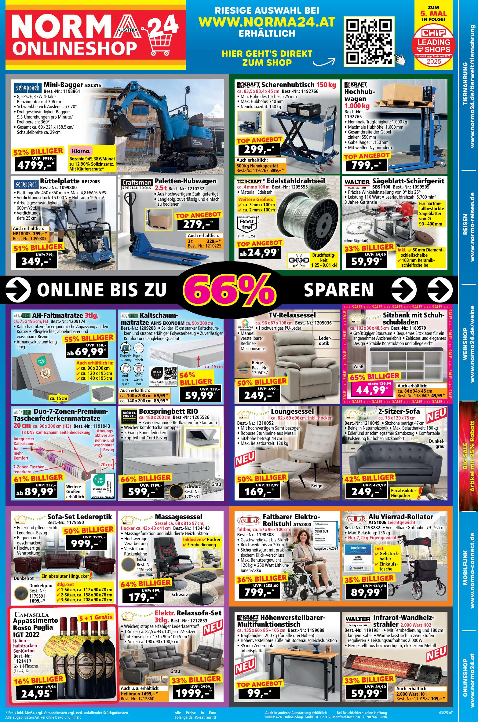 Norma flyer page