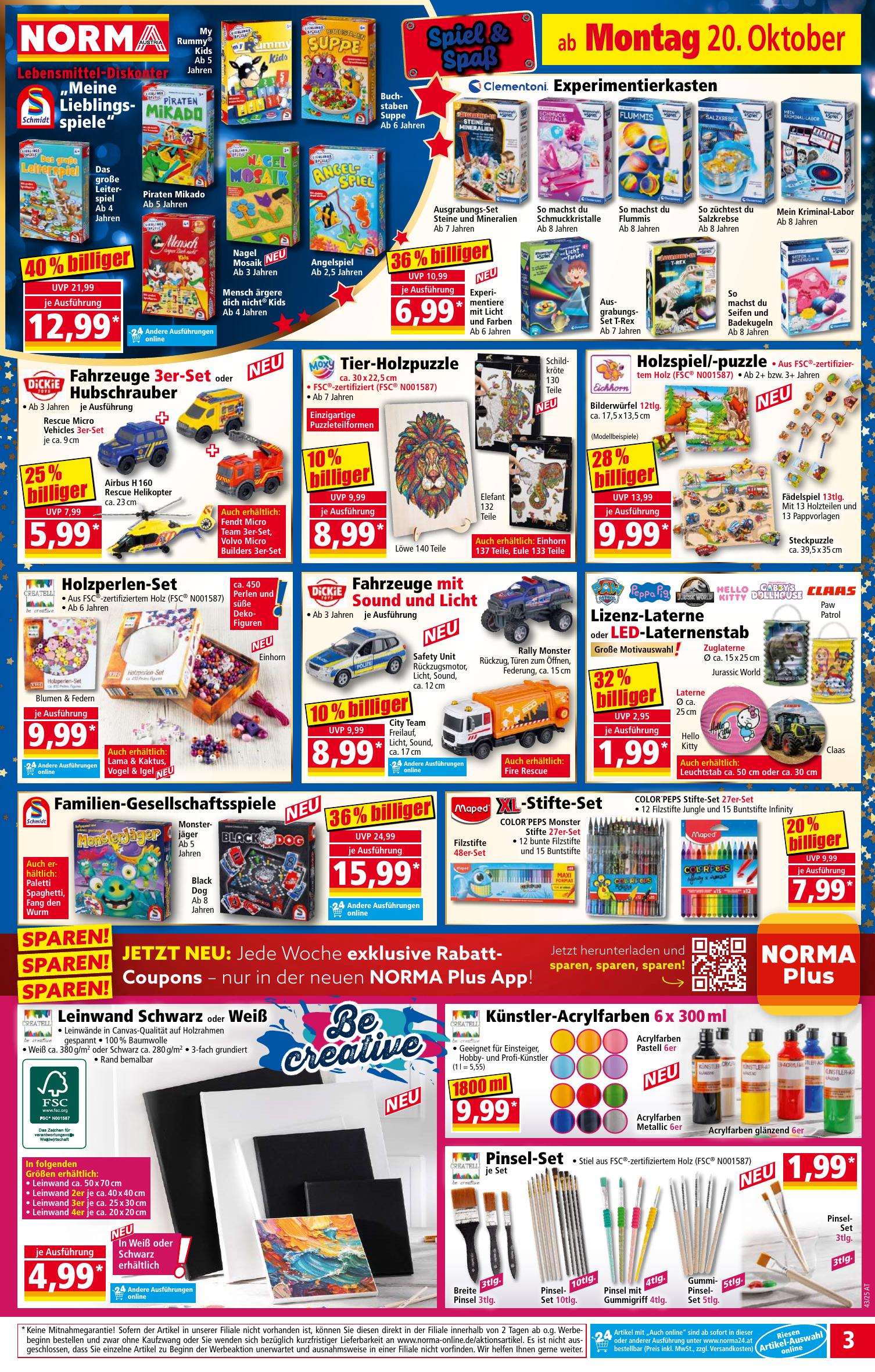 Norma flyer page