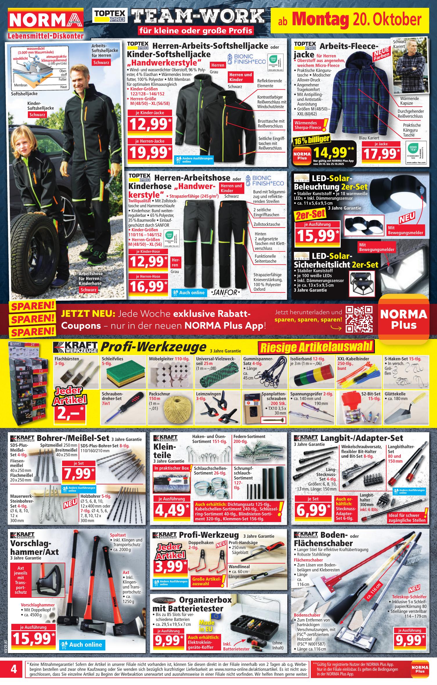 Norma flyer page