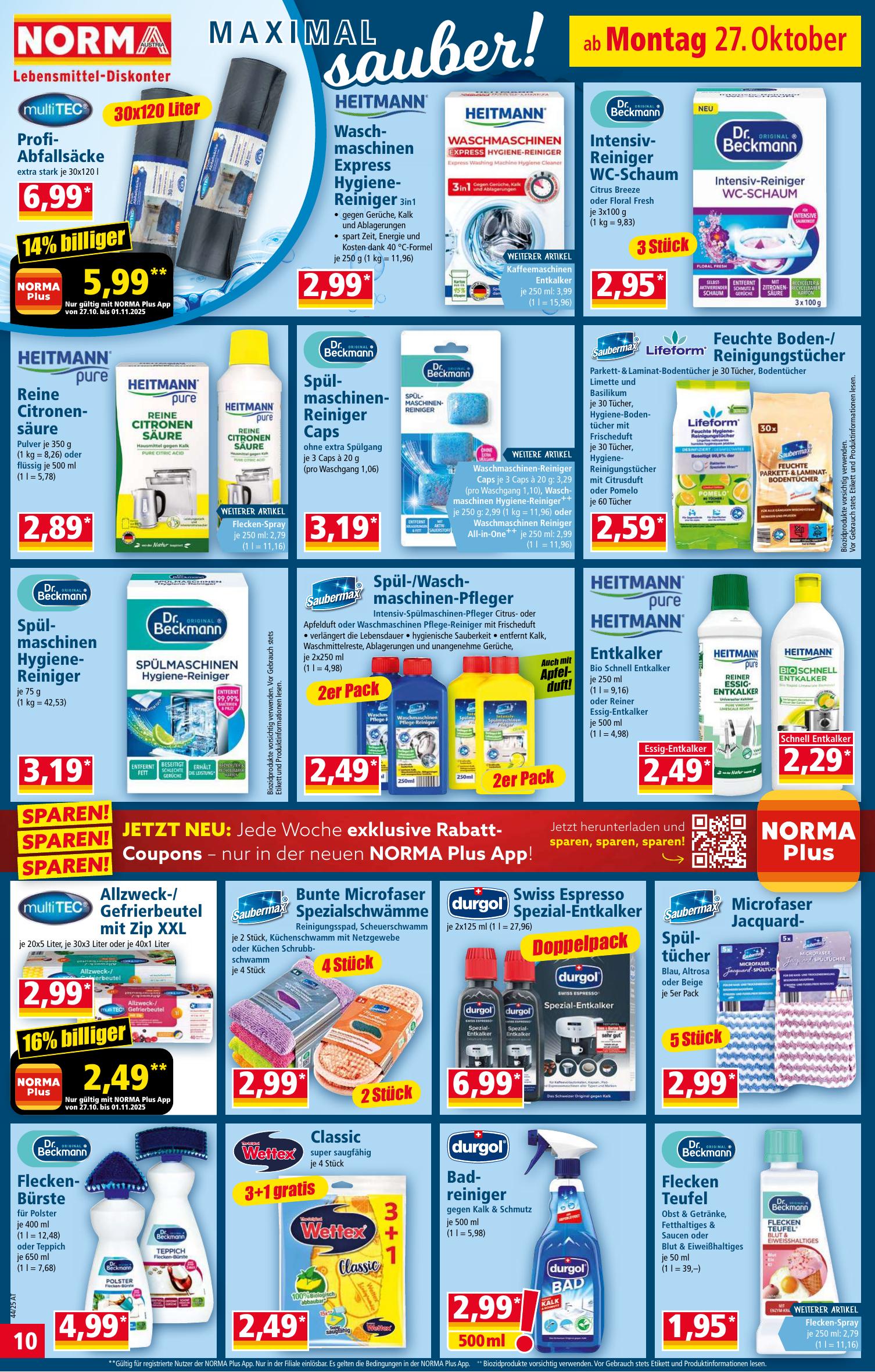 Norma flyer page