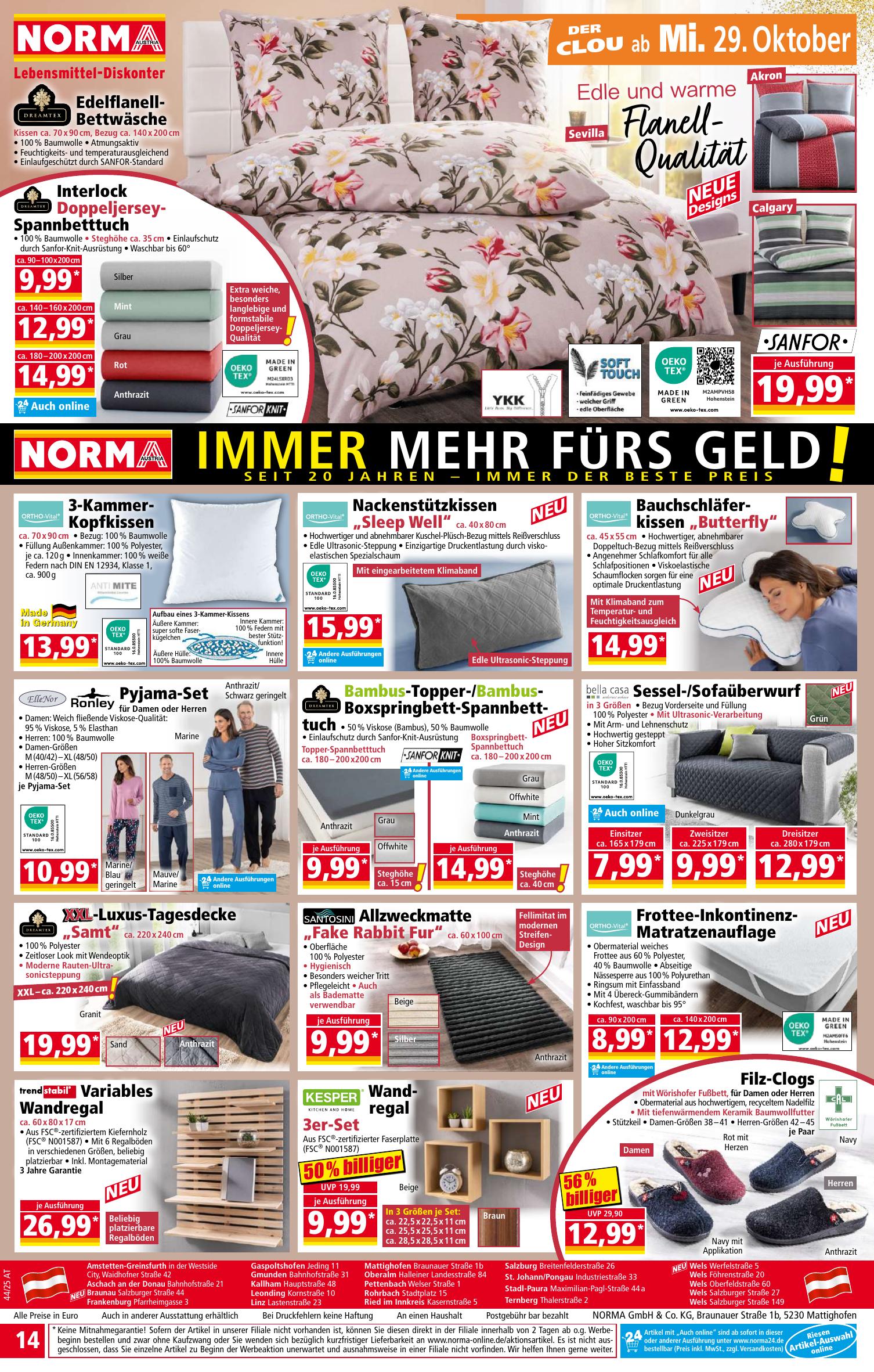 Norma flyer page