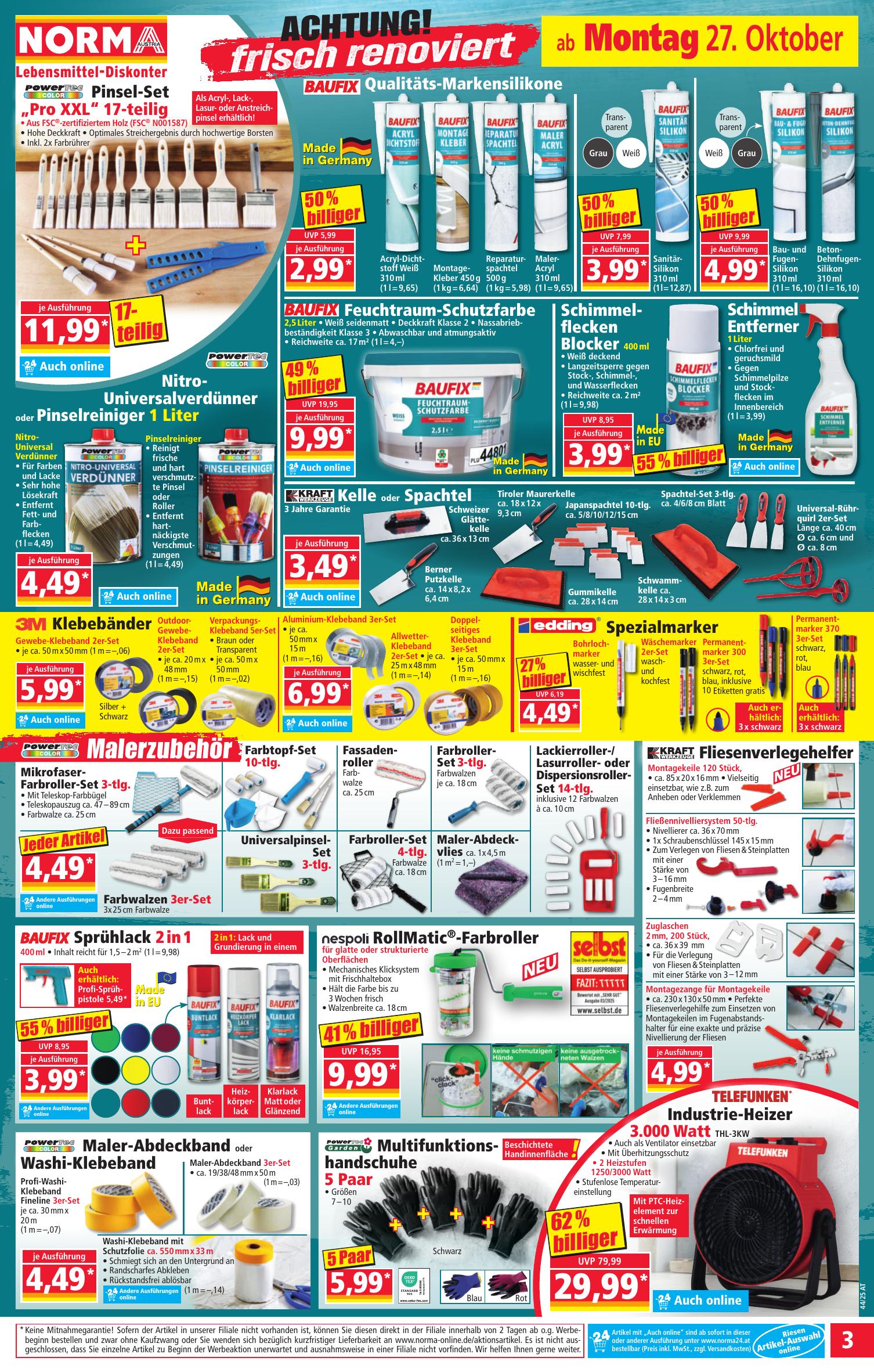 Norma flyer page