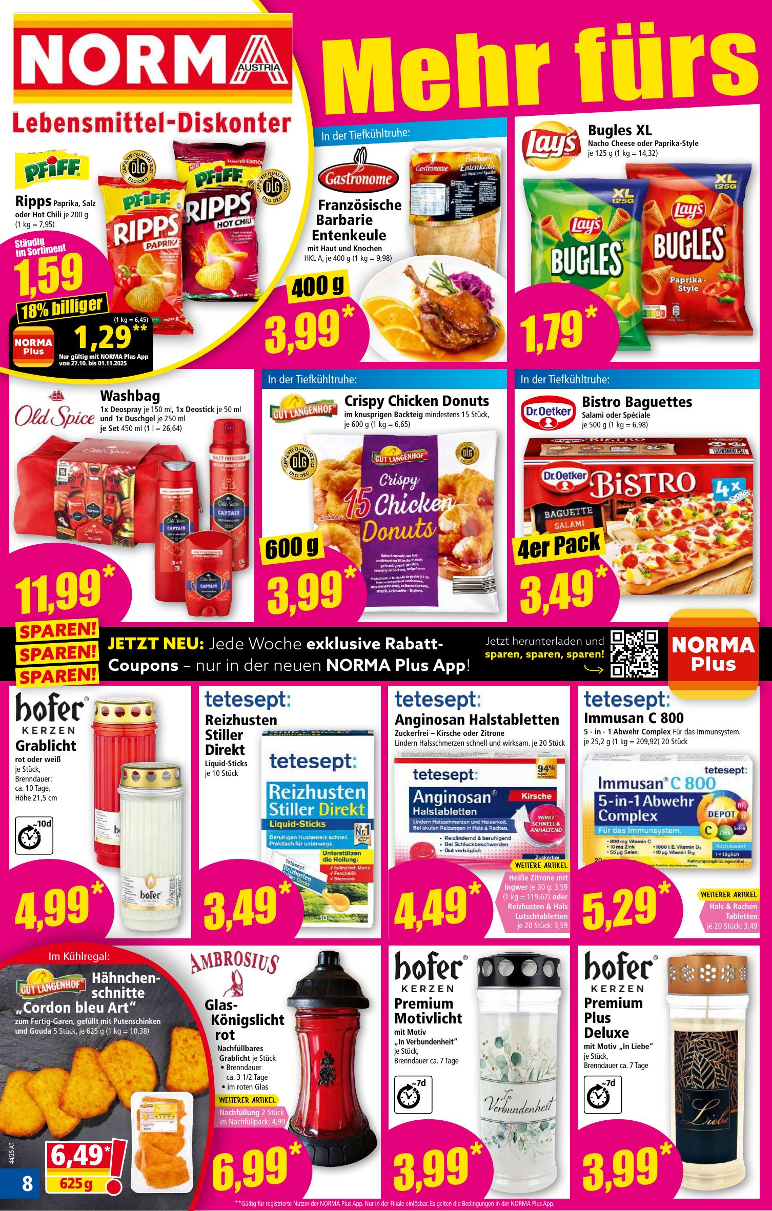 Norma flyer page