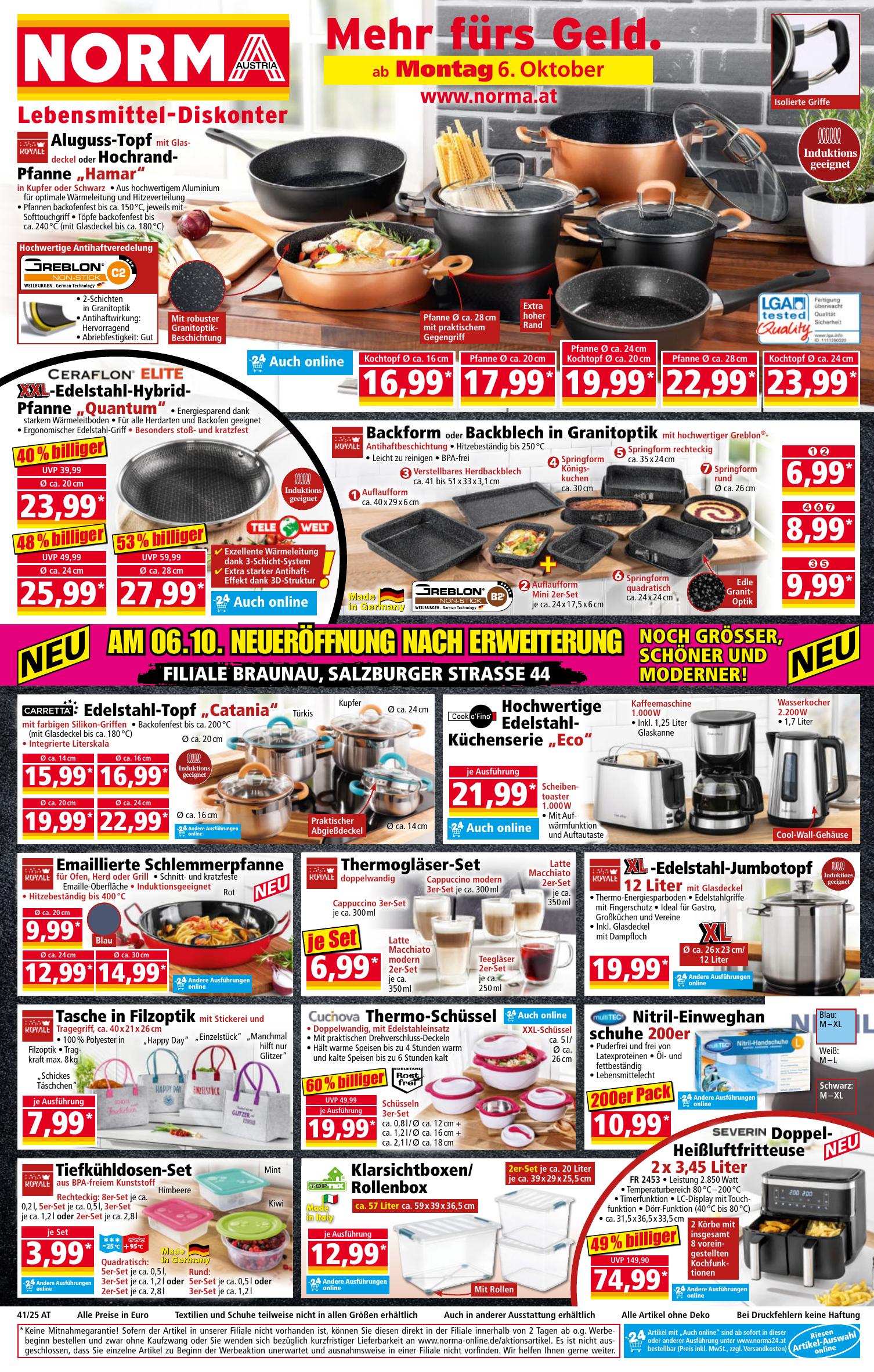 Norma flyer page
