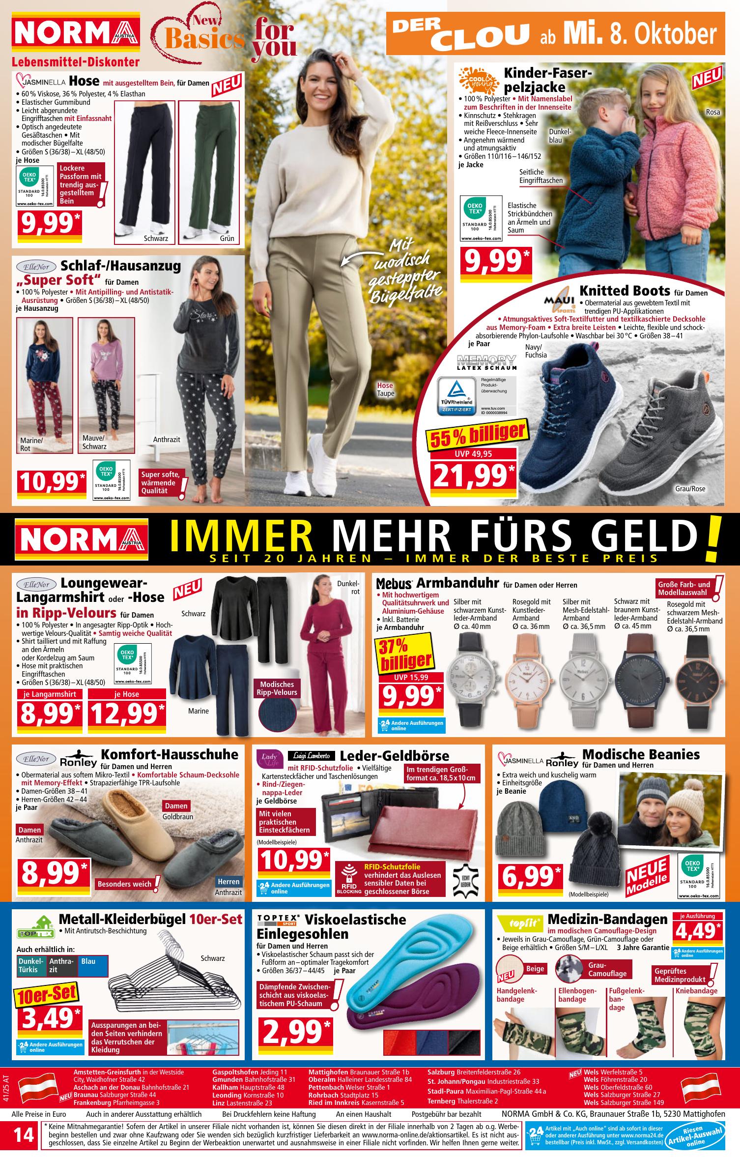 Norma flyer page