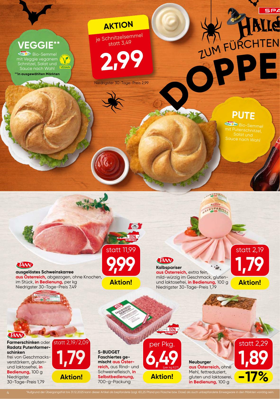 Spar flyer page